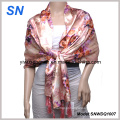 Satin Scarf da senhora da forma 2013